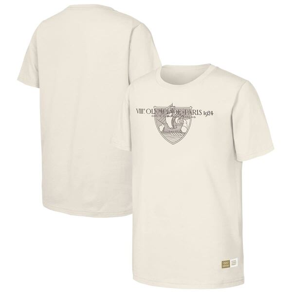 アウタースタッフ メンズ トップス ティーシャツ Outerstuff Men\u0027s Natural 1924 Paris Games Olympic Heritage T-Shirt Natural
