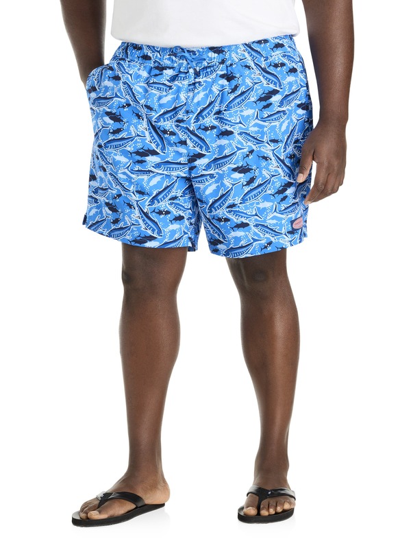 ヴァインヤードヴァインズ メンズ 海水着 二分の一ズボン下・さる股引き トール vineyard vines Big \u0026 Tall Bone Fish Chappy Swim Trunks Bone Fish Cornflower