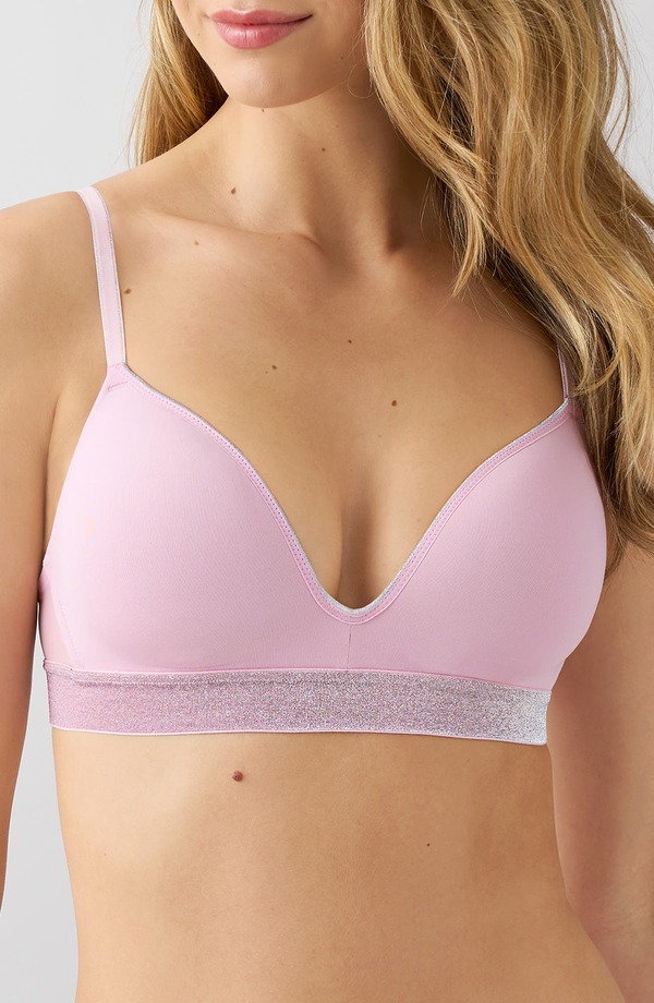 ビーテンプティッド レディース アンダーウェア ブラジャー b.tempt'd by Wacoal Room Service Wire Free Bra Pink Nectar ピンク｜ReVida 店