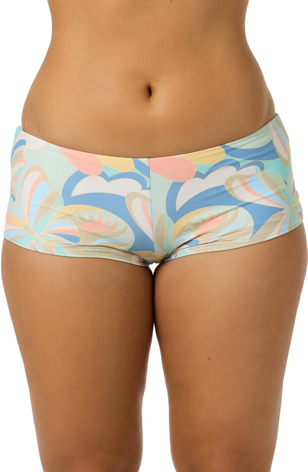 オニール レディース ボトムス 二分の一ズボン下・さる股引き 遊撃手ズボン下 O\u0027Neill Butterfly Geo Surfs Up Swim Shorts Blue Multi Colored 青み