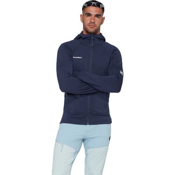 マムート メンズ アウター 上衣・上衣 フーデッドジャケット Mammutaiss Ml Hooded Jacket - Men\u0027s Marine