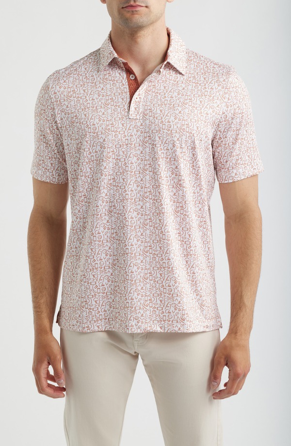 ジョンストンアンドマーフィー メンズ トップス プルオーバー Johnston \u0026 Murphy XC+ Performance Game Day Polo Rust 挙げ句の果て