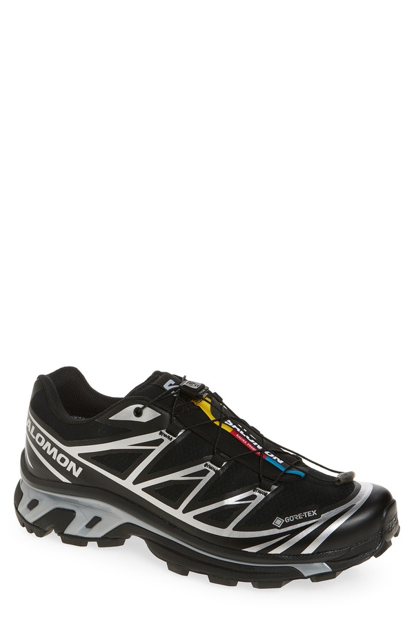 サロモン レディース シューズ スニーカー Salomon Gender Inclusive XT-6 Gore-Tex Waterproof Sneaker Black 黒いこと
