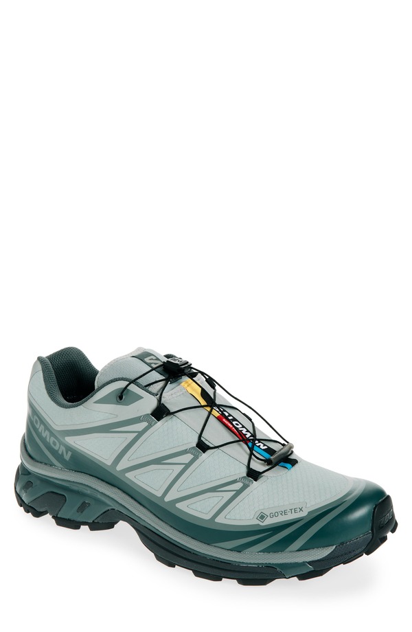 サロモン レディース シューズ スニーカー Salomon Gender Inclusive XT-6 Gore-Tex Waterproof Sneaker Wrought Iron/ Urban Chic