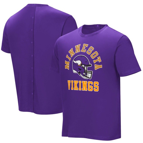 NFL メンズ トップス プルオーバー NFL Men\u0027s Purple Minnesota Vikings Field Goal Assisted T-Shirt Purple パープル