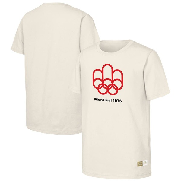 アウタースタッフ メンズ トップス ティーシャツ Outerstuff Men\u0027s Natural 1976 Montreal Games Olympic Heritage T-Shirt Natural