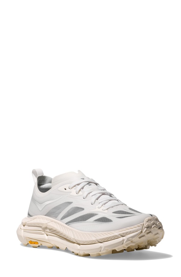 ホカオネオネ レディース シューズ スニーカー HOKA Mafate Speed 4 Lite Sneaker Frost / Cosmic Grey 薄墨色