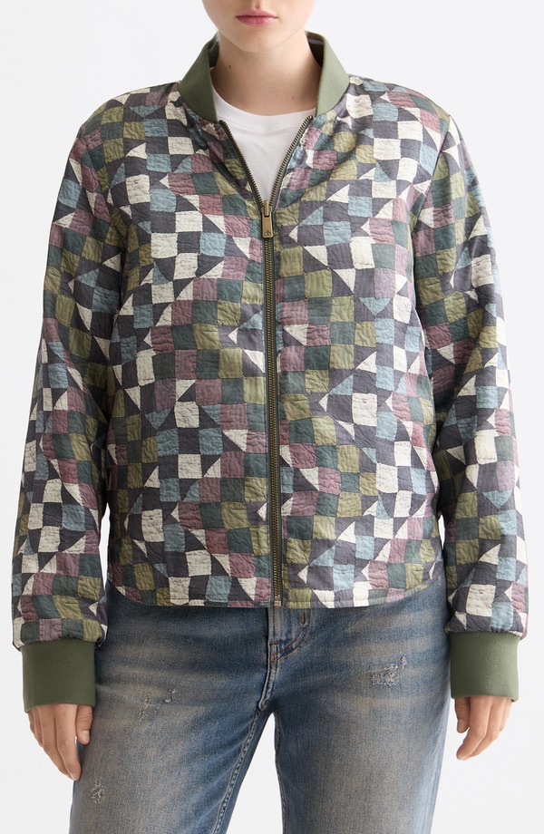 スコッチアンドソーダ レディース アウター 上衣・上衣 キルティング Scotch \u0026 Soda Reversible Quilted Bomber Jackethyme