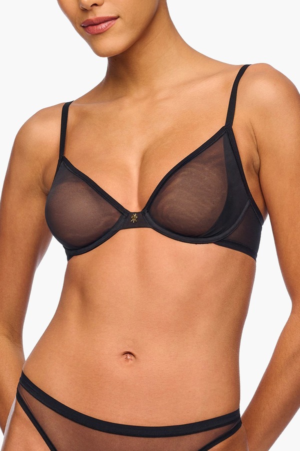 コサベラ レディース アンダー御召しもの ブラ Cosabella Soire Iconic Plunge Bra Black 黒いこと