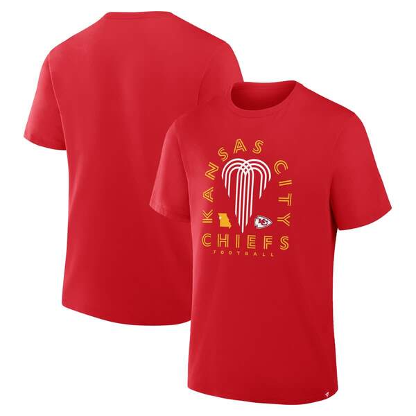 ファナティクス メンズ トップス ティーシャツ Men\u0027s Fanatics Red Kansas City Chiefs Hometown True Favorite T-Shirt Red 赤いこと