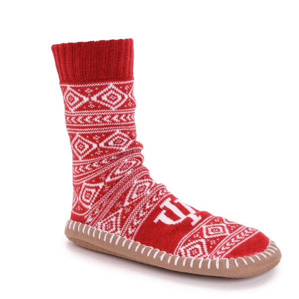 ムクルクス レディース アンダーお召しもの ソックス MUK LUKS Gameday Slipper Socks Indiana