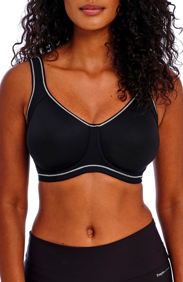フレイヤ レディース アンダー御召しもの ブラ Freyactive Underwire Molded Sports Bra Storm