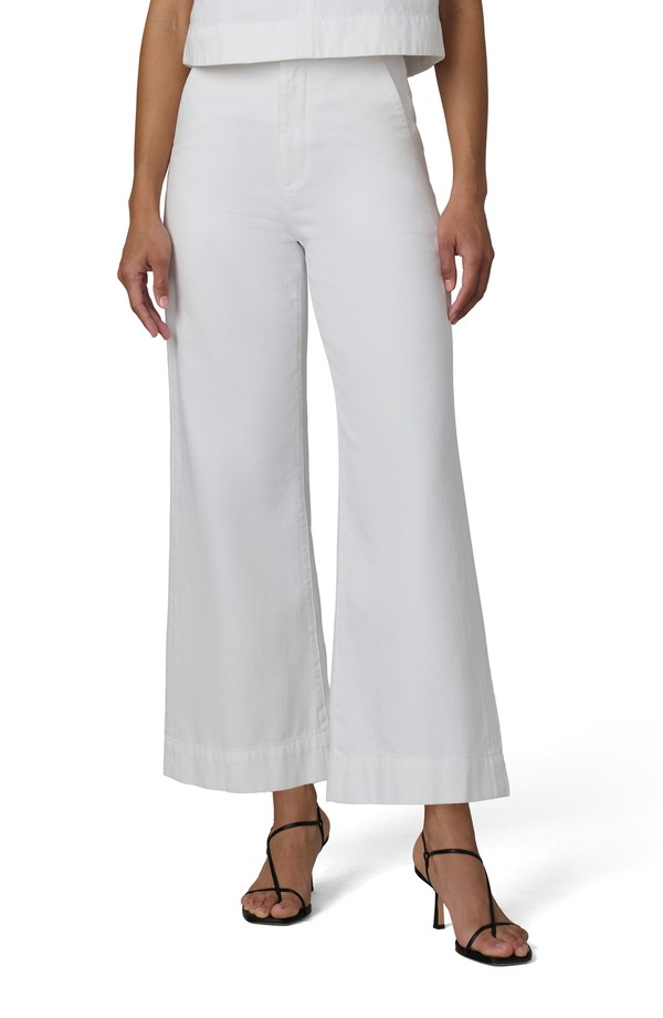 ジョーズ レディース ボトムス ジーンズズボン下 ご機嫌酉の方角 アンクル デニム Joe\u0027s The Clean High Waist Ankle Flare Jeans White 白いこと