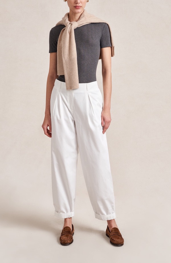 ラ リーニュ レディース ボトムス レギンス La Ligne Conrad Trouser White 白いこと