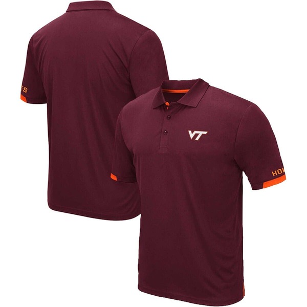 円形劇場 メンズ トップス スポーツシャツ トール Men\u0027s Colosseumaroon Virginia Techokies Big \u0026 Tall Santry Polo Maroon マルーン
