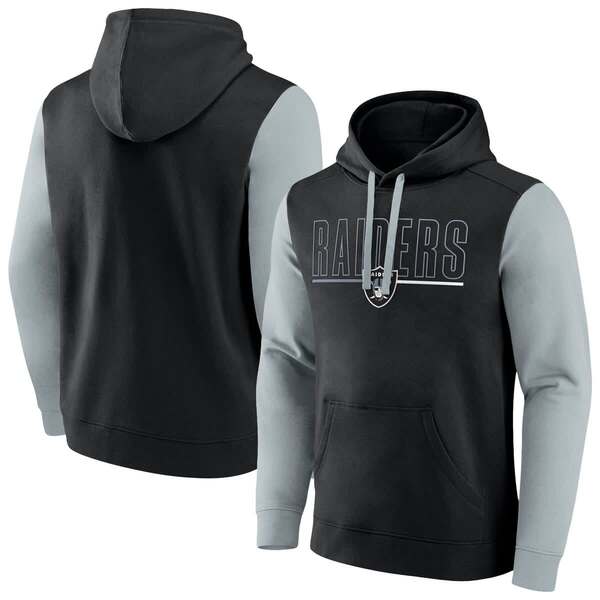 ファナティクス メンズ アウター パーカー・スウェットール Men\u0027sFanatics Black Las Vegas Raiders Big \u0026 Tall Outline Pullover Hoodie Black 黒いこと