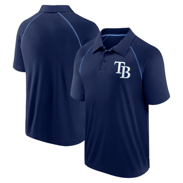 ファナティクス メンズ トップス スポーツシャツ Men\u0027s Fanatics Navy Tampa Bay Raystrong Alone Raglan Polo Navy 米国海軍