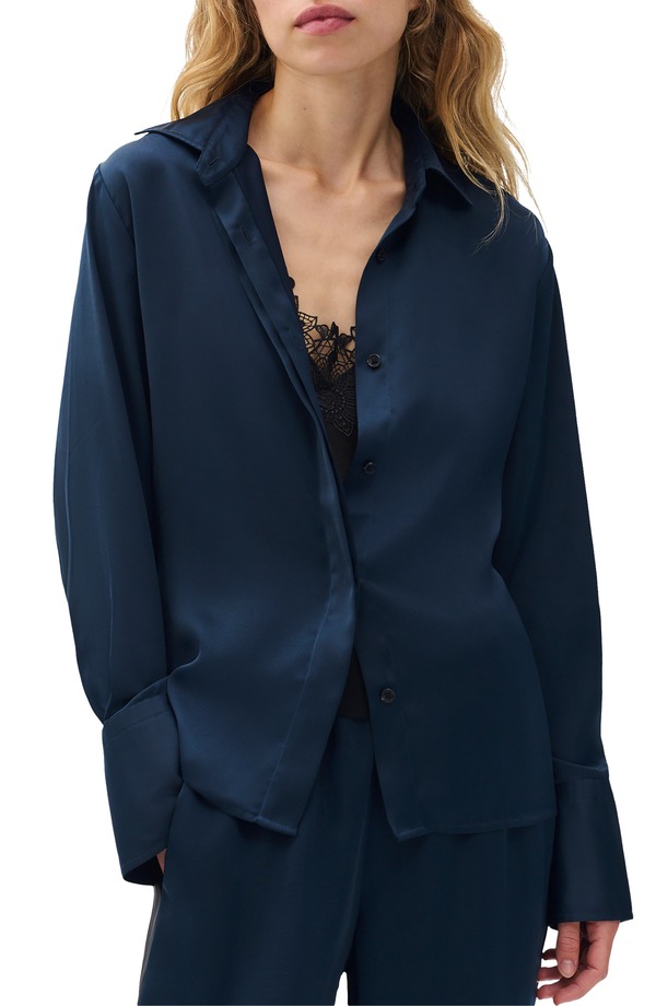 ラグアンドボーン レディース トップス プルオーバー トップ rag \u0026 bone Button Front Camisole Blouse Sal