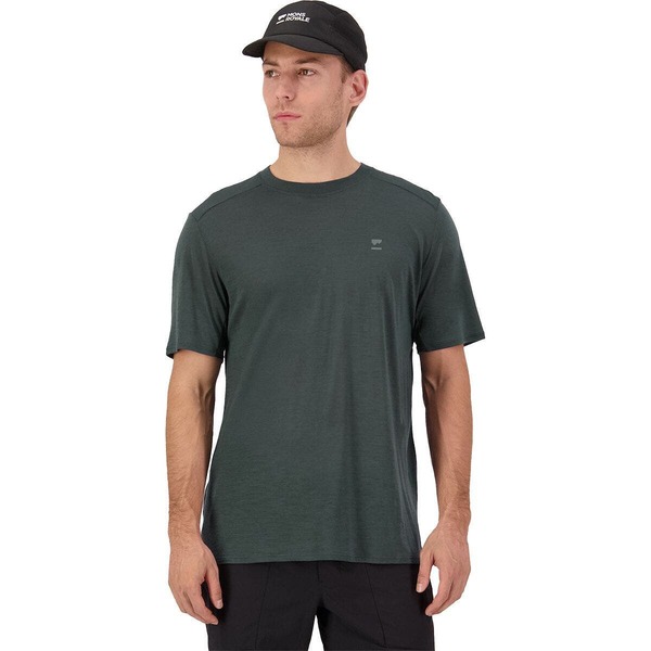 モンスロイヤル メンズ トップス ティーシャツ Mons Royale Aero Ultralight Merino T-Shirt - Men\u0027s Dark Cypress