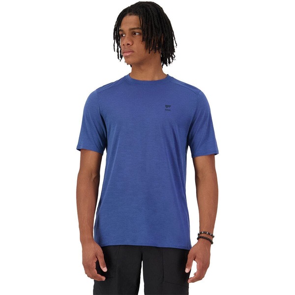 モンスロイヤル メンズ トップス ティーシャツ Mons Royale Aero Ultralight Merino T-Shirt - Men\u0027s Prussian