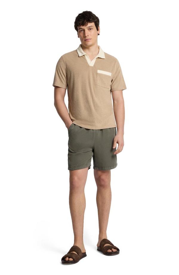 オニア メンズ ボトムス 二分の一ズボン下・さる股引き Onia Lyocell Beach Short Agave
