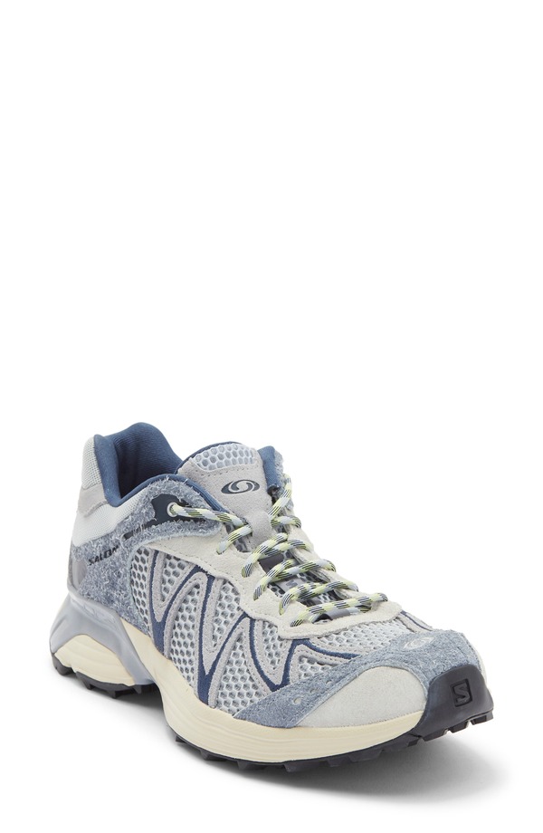 サロモン レディース シューズ スニーカー Salomon Gender Inclusive XT-Whisper Embroidery Sneaker Pearl Blue/ Tradewinds パール