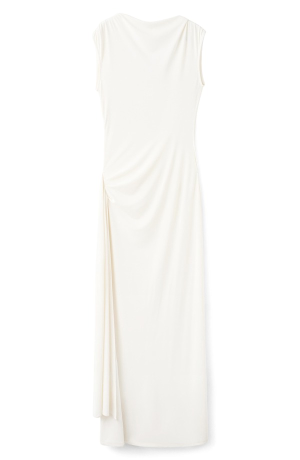 マンゴ レディース トップス 衣装 明けっ広げうしろ側 スピード競技 マキシ MANGOpen Back Lace Maxi Dress Off White 象牙色