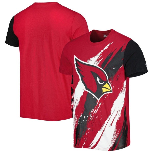 クランク メンズ トップス ティーシャツ Men\u0027starter Cardinal Arizona Cardinals Extreme Defender T-Shirt Cardinal