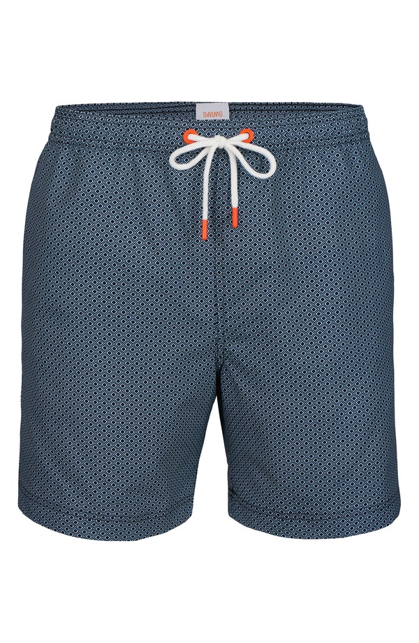 スウィムス メンズ 水泳着 二分の一ズボン下・さる股引き Swims Fiordo Swim Trunks Navy 米国海軍
