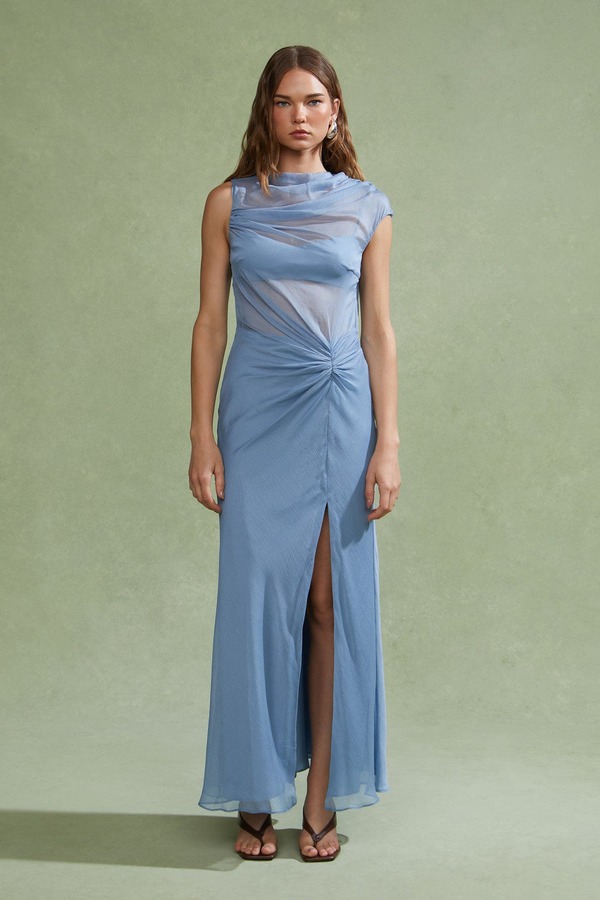 アムール レディース トップス 衣装 シアー AMUR Amille Sheer Gown Tropical Dusk