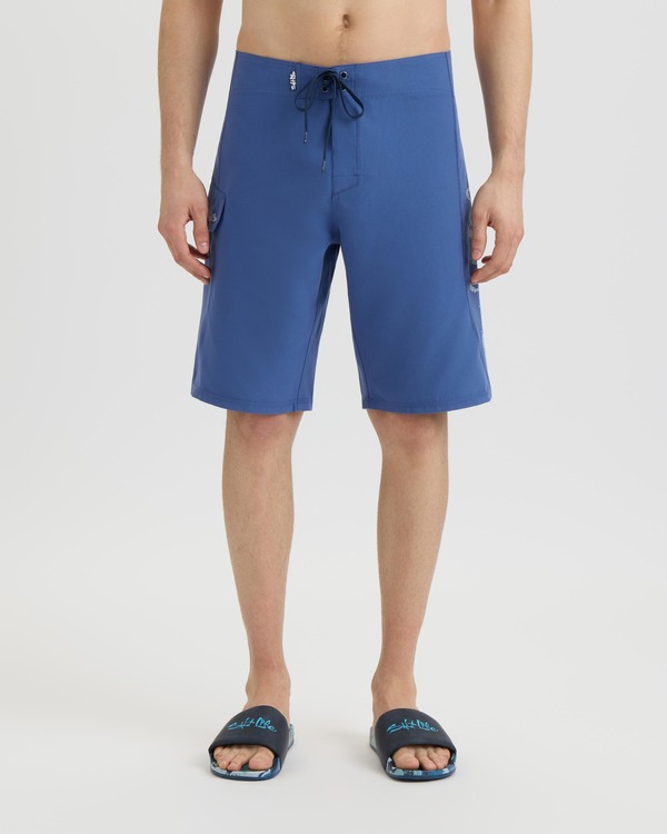 ソルトライフ メンズ ボトムス ハーフパンツ・ショーツ Salt Life Stealth Bomerz Microfiber Boardshort Indigo インディゴ｜ReVida 店