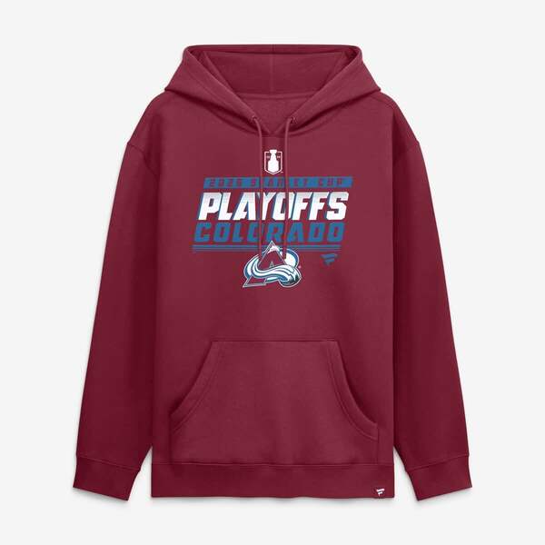 ファナティクス メンズ アウター パーカー・スウェット Men\u0027s Fanatics Burgundy Colorado Avalanche 2026 Stanley Cuplayoffs Hoodie Burgundy バーガンディ