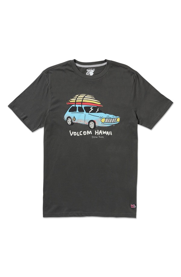ボルコム メンズ トップス ティーシャツ グラフィック Volcom x Drew Toonz Graphic T-Shirt Stealth
