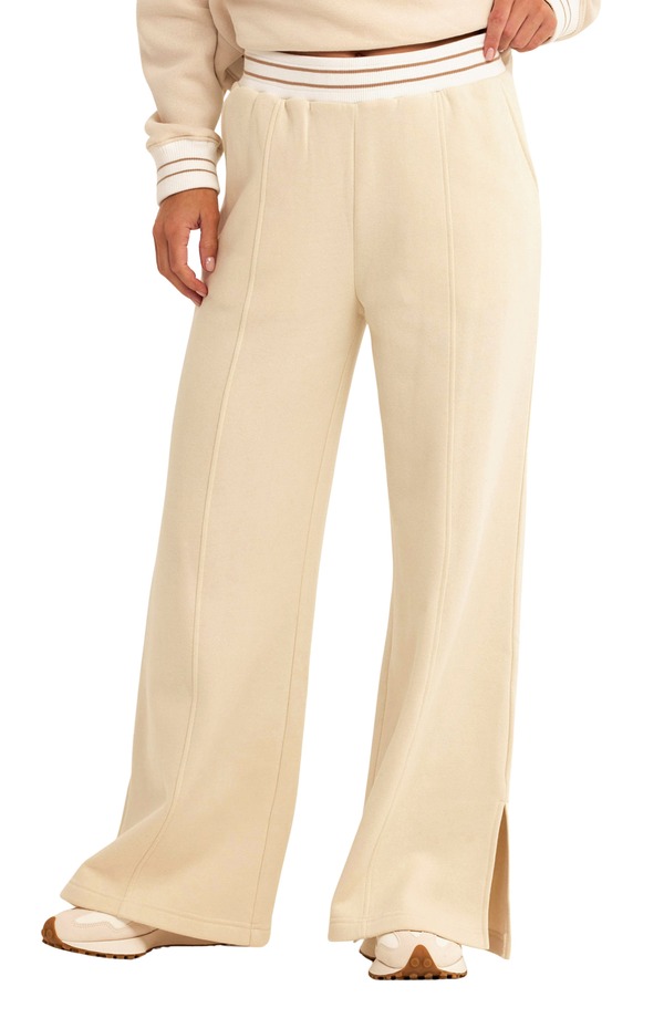 スレッズ・フォー・ソート レディース ボトムス レギンス ワイドレッグ ズボン下 フリース Threads 4 Thought Bellona Triblend Fleece Wide Leg Pants Tapioca / Balsa