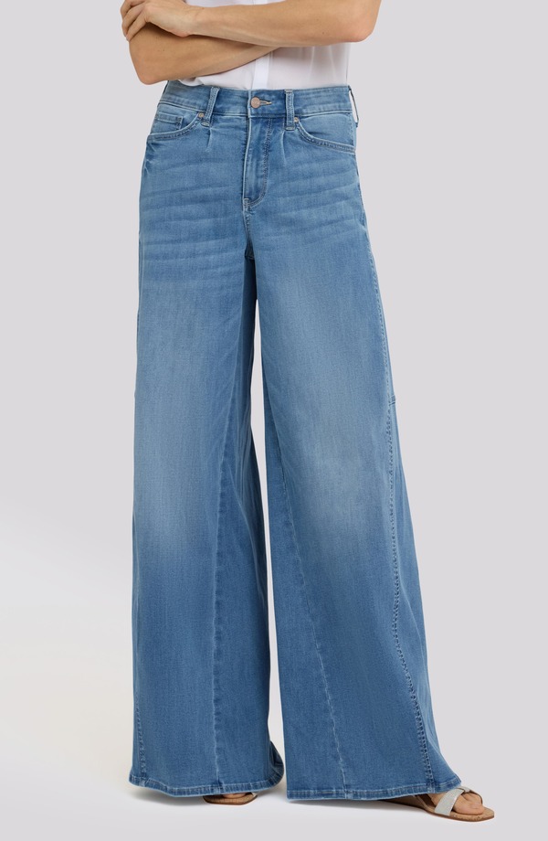 エヌワイディージェイ レディース ボトムス ジーンズズボン下 ワイドレッグ デニム NYDJ Nova Cool Embrace Super Wide Leg Jeans Vista Lakes