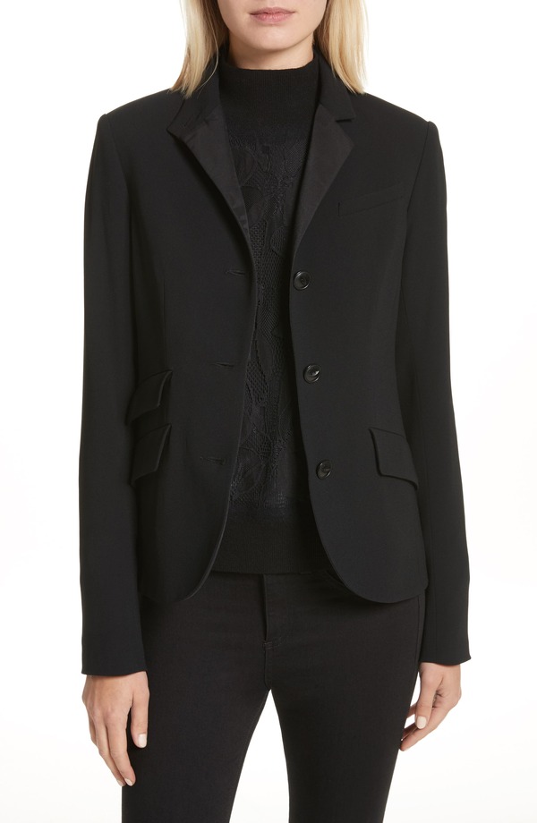 ラグアンドボーン レディース アウター 上衣・上衣 羊毛 スポーツジャケット rag \u0026 bone Slade Wool Blazer Black 黒いこと