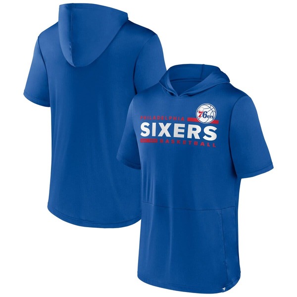 ファナティクス メンズ トップス プルオーバー パーカー Men\u0027s Fanatics Branded Royal Philadelphia 76ers Possession Hoodie T-Shirt Royal