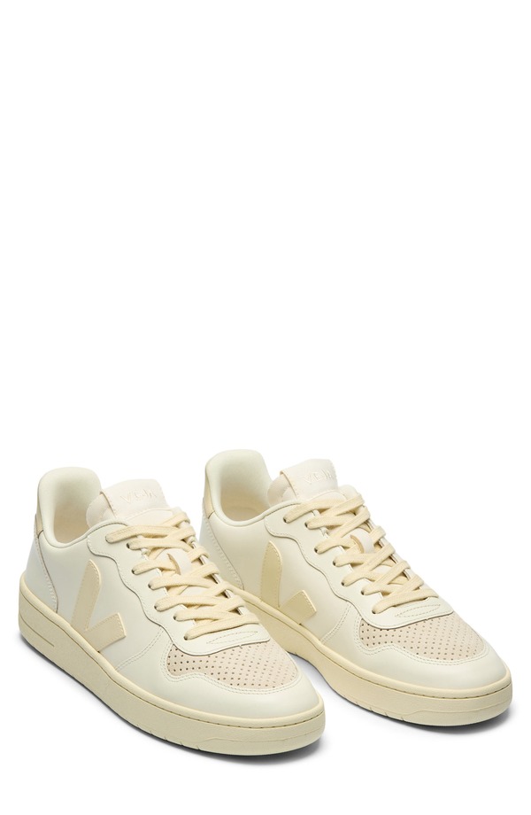 ヴェジャ メンズ シューズ スニーカー Veja V-10 Sneaker Pure Calcaire