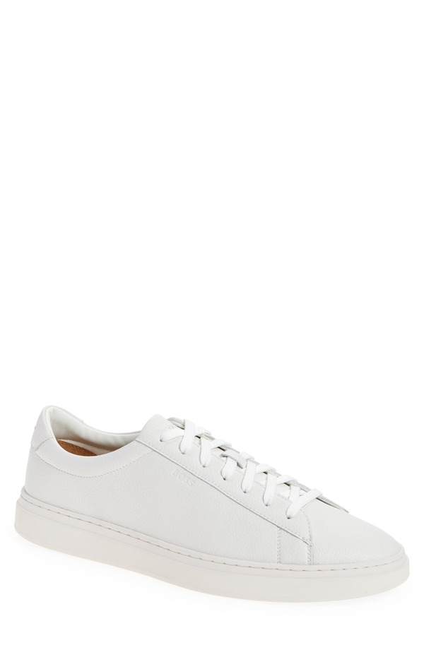 主任者 メンズ シューズ スニーカー BOSS Kieran Low Top Sneaker Ntural