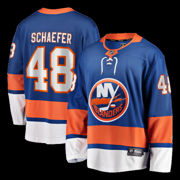ファナティクス メンズ トップス シャツ ジャージー Men's Fanatics Matthew Schaeferoyal New York Islanders Home Breakaway Player Jerseys Royal｜ReVida 店