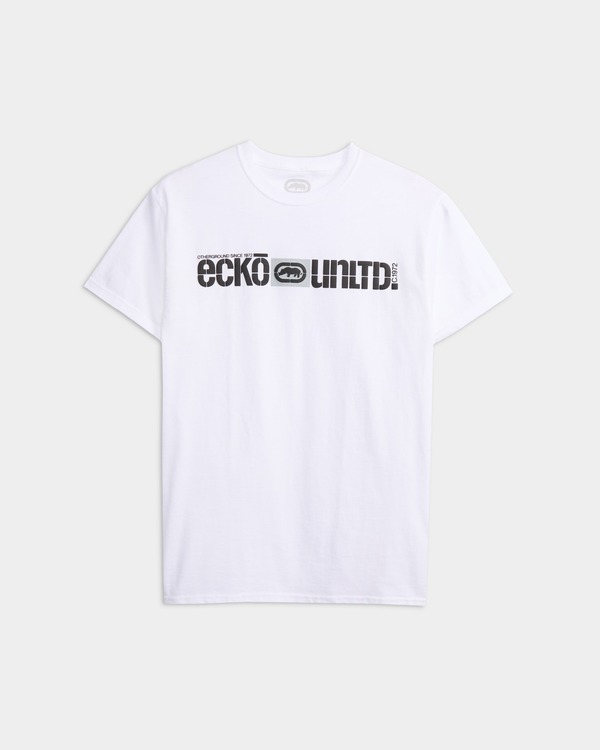 山びこ メンズ トップス ティーシャツ ECKO Legacy Tee White 白いこと