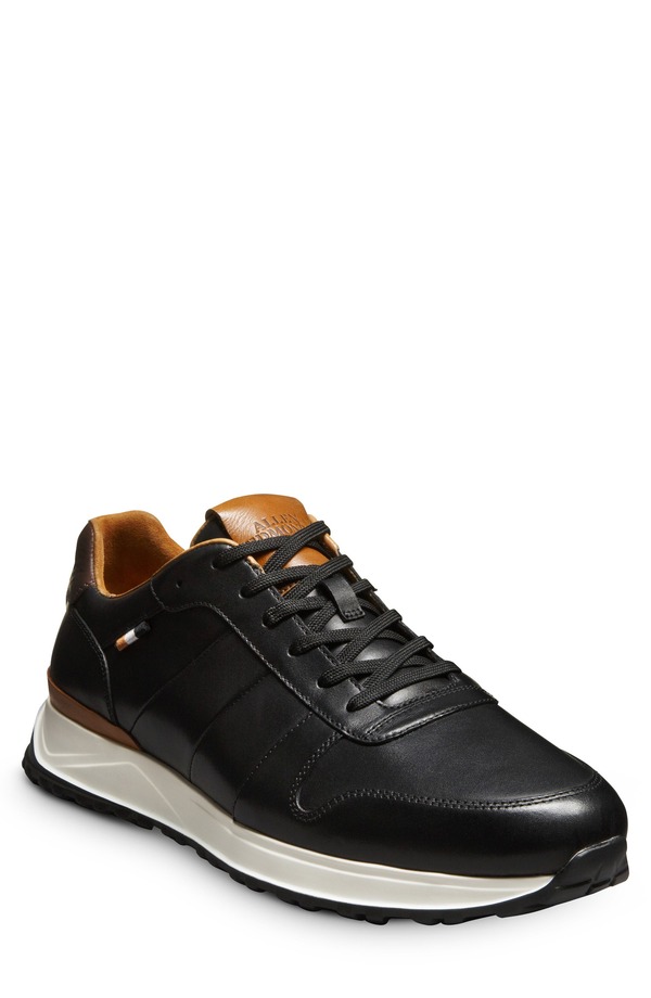 ウディアレン エドモンズ メンズ シューズ スニーカー Allen Edmonds Lawson Sneaker Black 黒いこと
