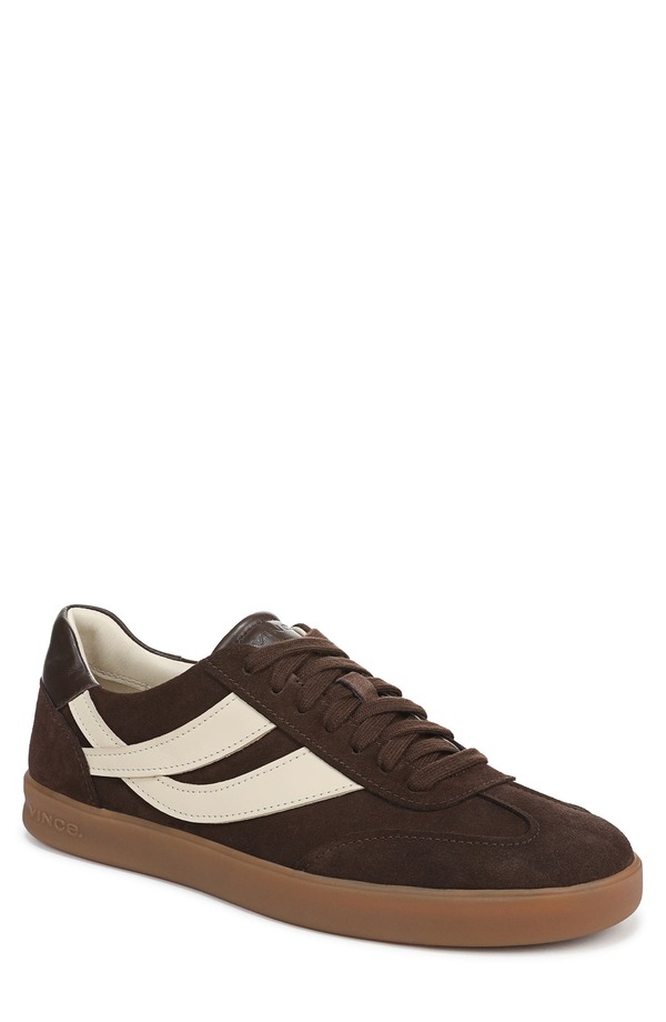 ヴィンス メンズ シューズ スニーカー Vince Oasisneaker Cacao Brown 赤銅色