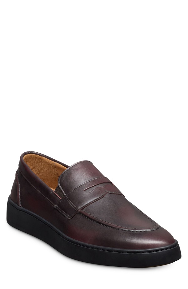 ウディアレン エドモンズ メンズ シューズ スニーカー Allen Edmonds Randolph 2.0 Slip-On Sneaker Burgundy バーガンディ