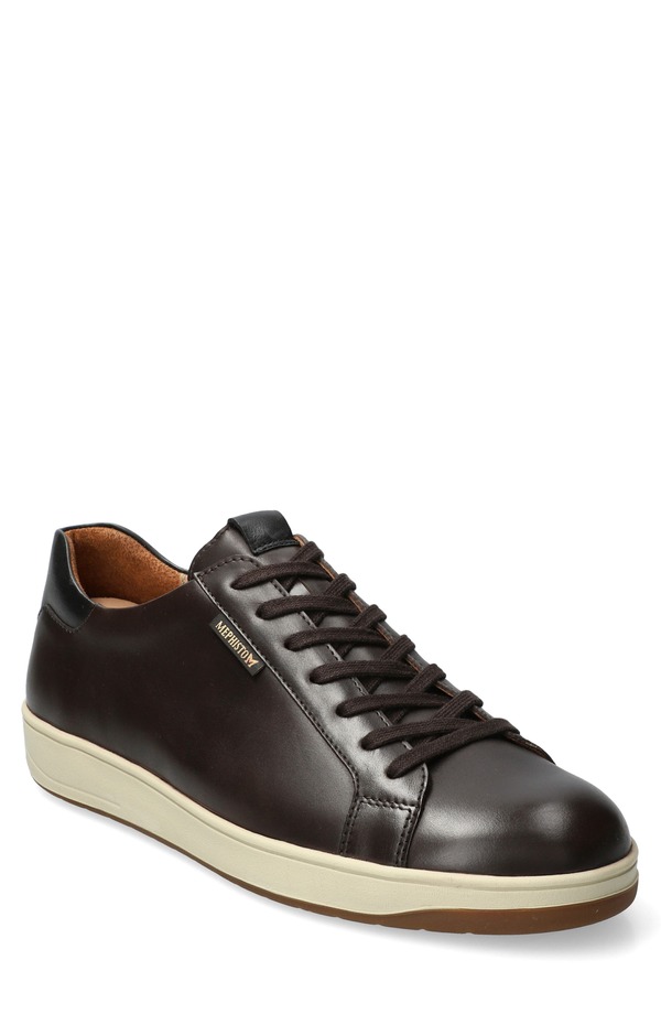 メフィスト メンズ シューズ スニーカー Mephisto Hasko Low Top Sneaker Brown 赤銅色