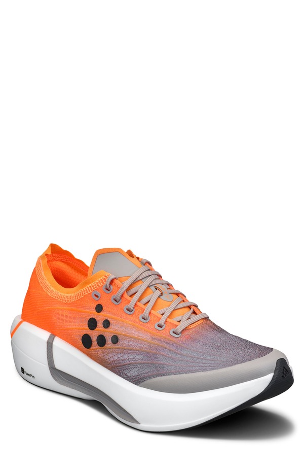 手工芸品 メンズ シューズ スニーカー Craft Nordslitempo Running Shoe Orange/ Grey 薄墨色