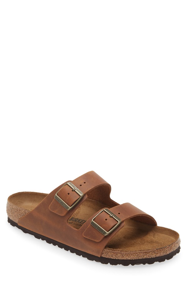 ビルケンシュトック メンズ シューズ サンダル Birkenstock Arizona Sandal Brown 赤銅色