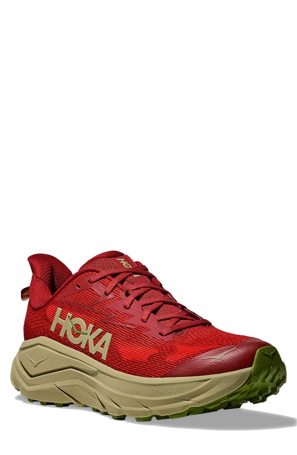 ホカオネオネ メンズ シューズ スニーカー HOKA Challenger 8 Trail Running Shoe Dry Chili / Oatgrass