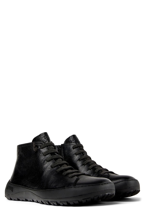 カンペール メンズ シューズ スニーカー アンクル ブーツ Camper Peu Serrankle Boot Black 黒いこと