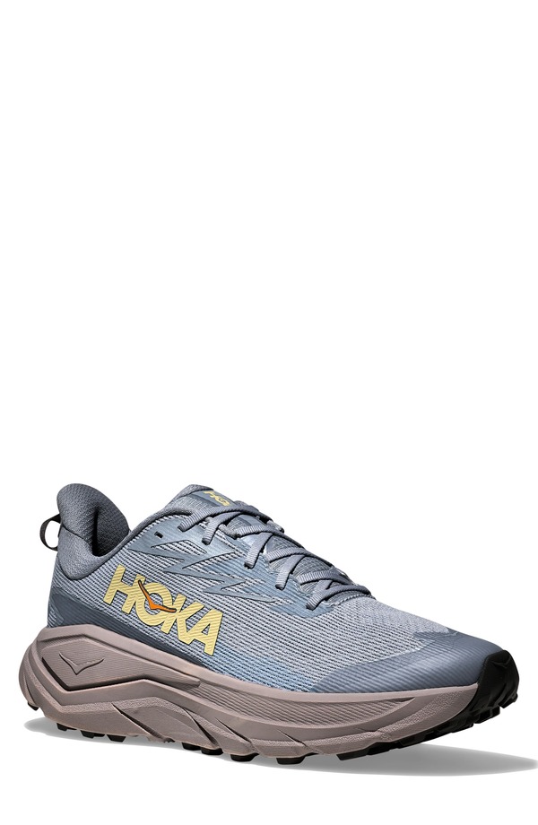 ホカオネオネ メンズ シューズ スニーカー HOKA Challenger 8 GTX Gore-Tex Waterproof Trail Running Shoe Washed Blue / Cement 青碧